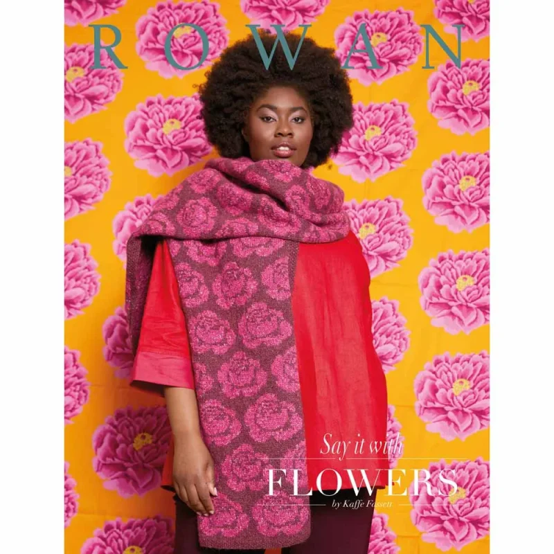 rowan say it with flowers knitting kit kaffe fassett