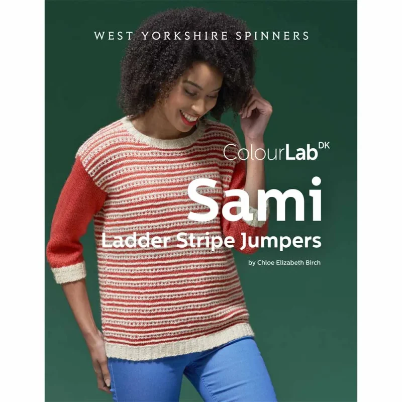 sammi ladder stripe jumper digital print on colourlab dpb0153