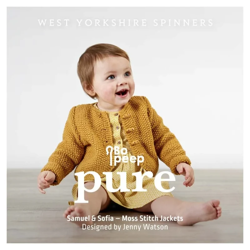 samuel sophia moss stitch west yorkshire spinners dk jackets digital pattern