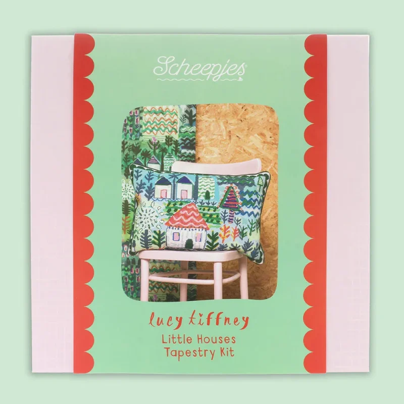 scheepjes little houses tapestry kit tiffney yarn