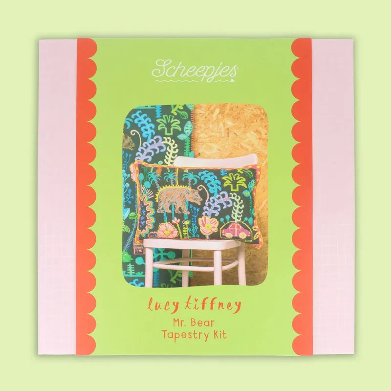 scheepjes lucy mr bear tapestry kit tiffney