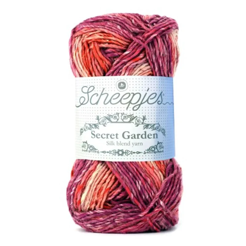 scheepjes secret garden yarn collection