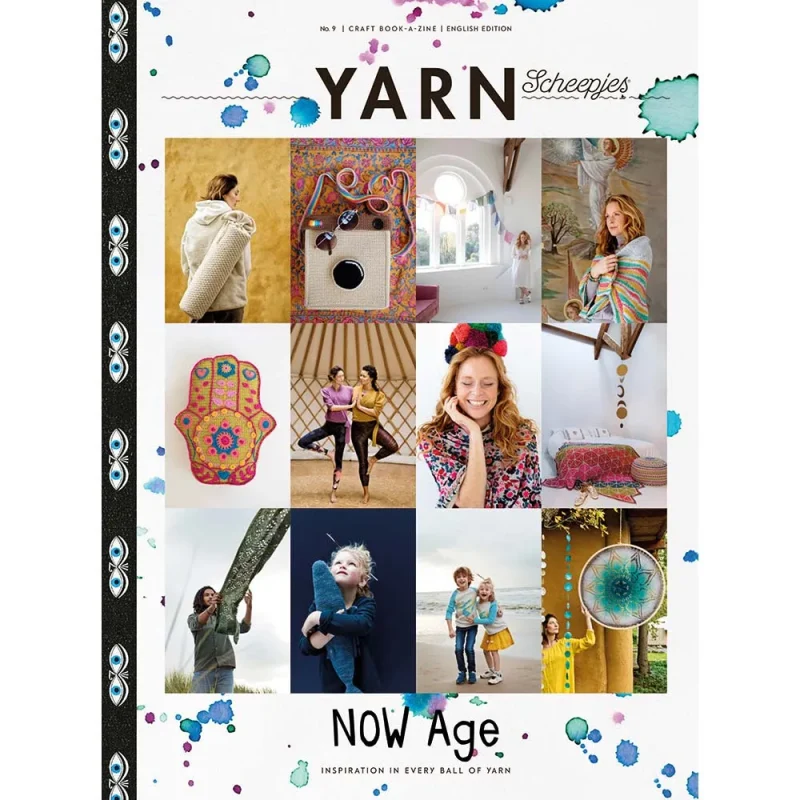 scheepjes yarn bookazine 9 now age collection