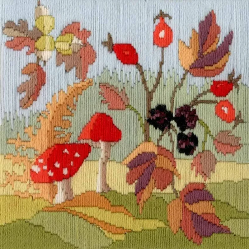 seasons long stitch autumn edition