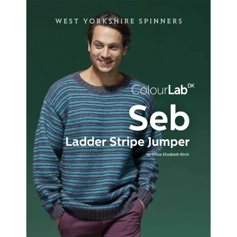 seb ladder stripe jumper west yorkshire spinners colourlab digital version