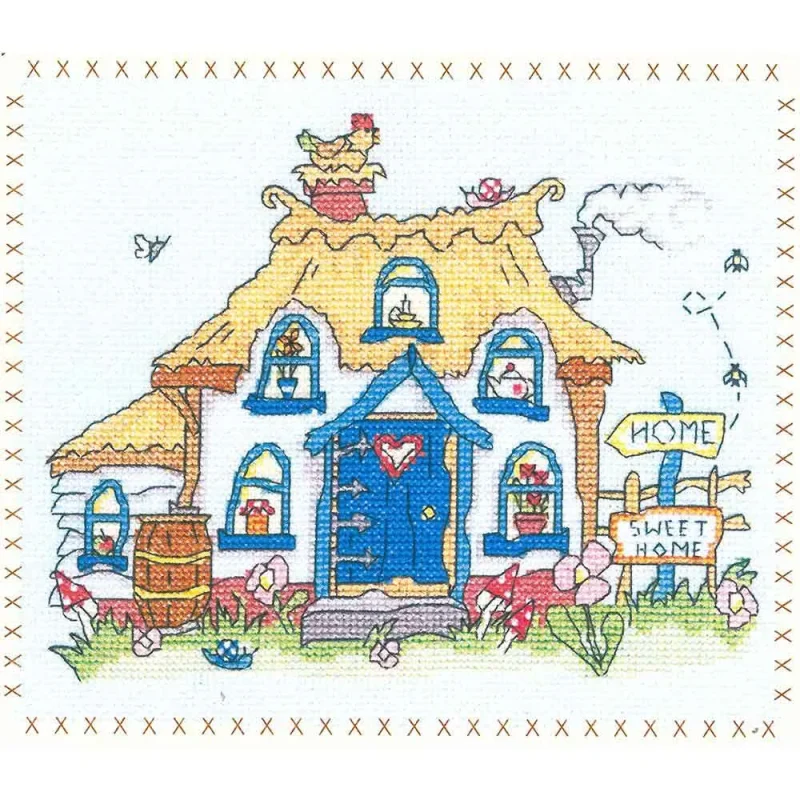 sew dinky cottage craft kit