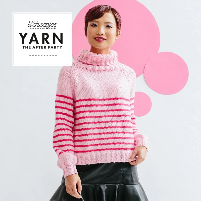 simy s studio borderlines jumper after party yarn