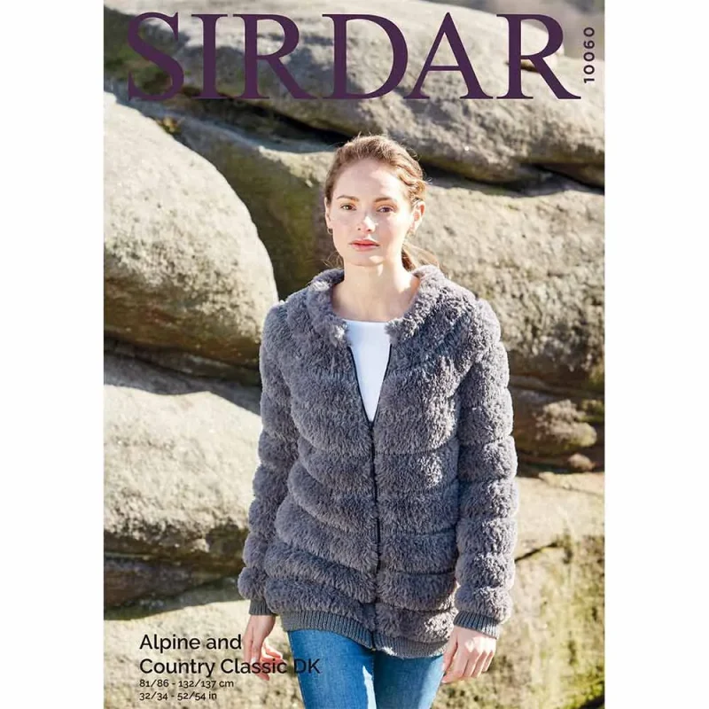 sirdar alpine cozy jacket