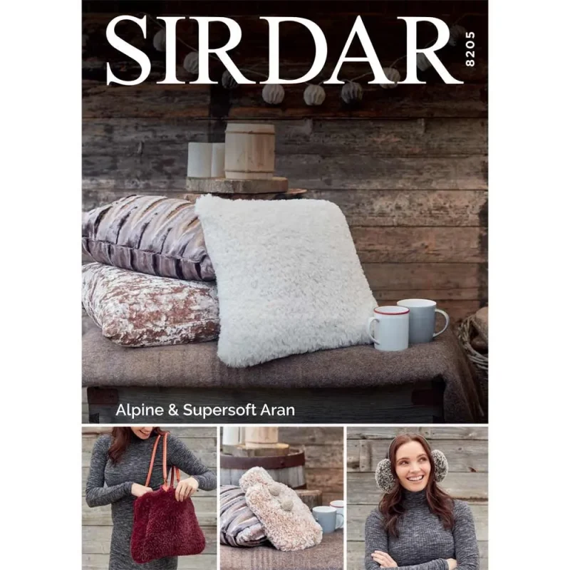 sirdar alpine supersoft aran accessories kit