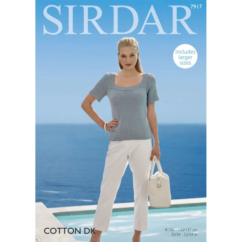 sirdar cotton dk digital sweater pattern