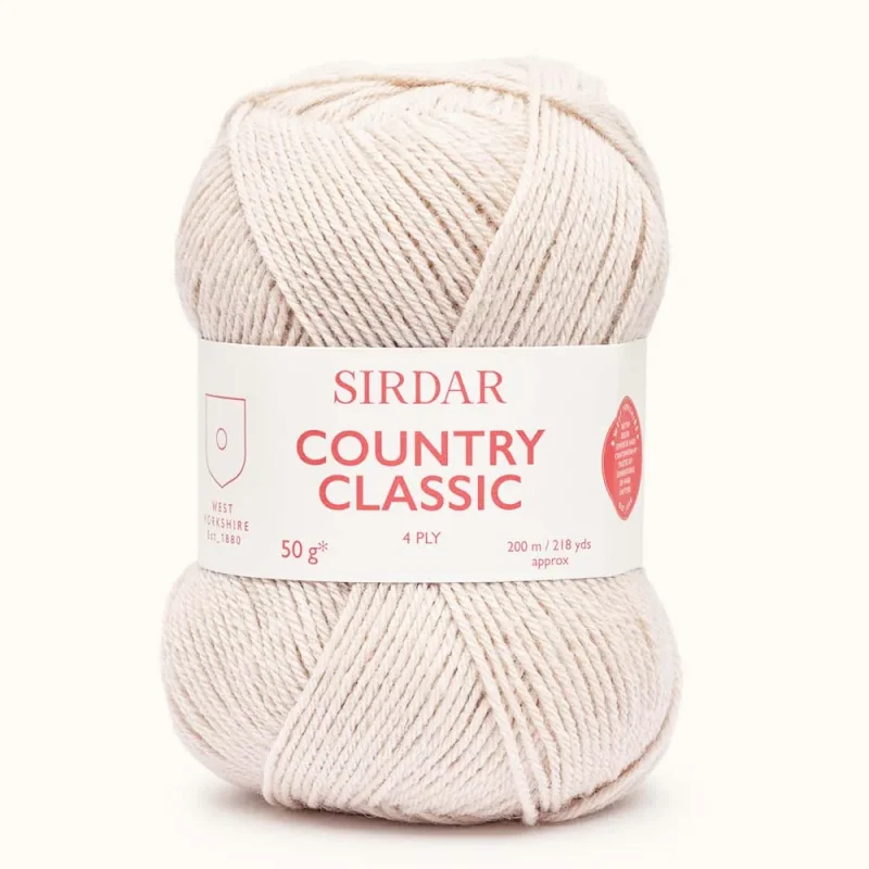 sirdar country classic 4 ply yarn for knitting