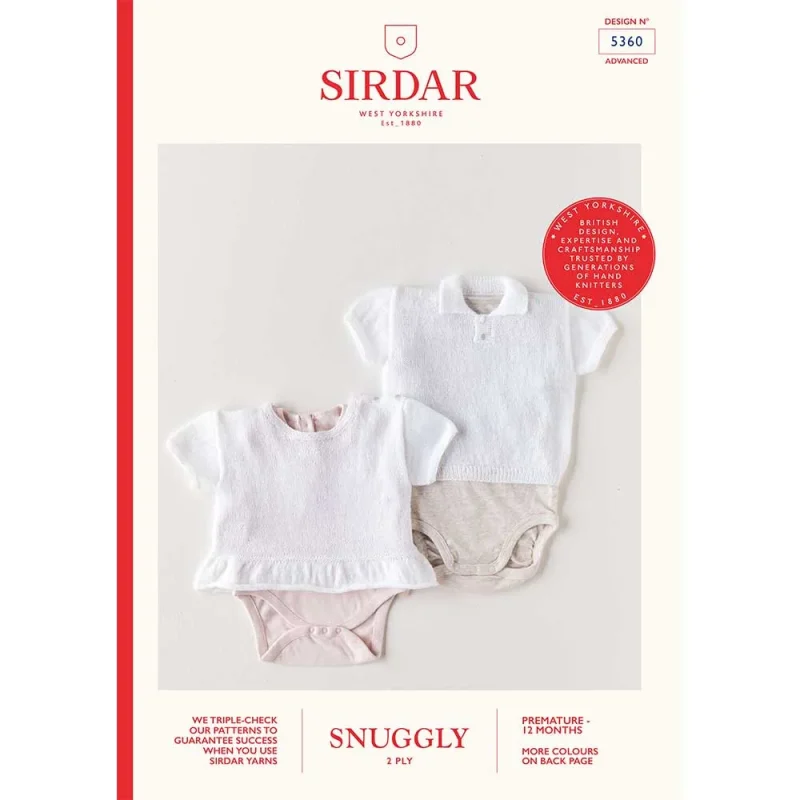 sirdar snuggly 2ply knit vests