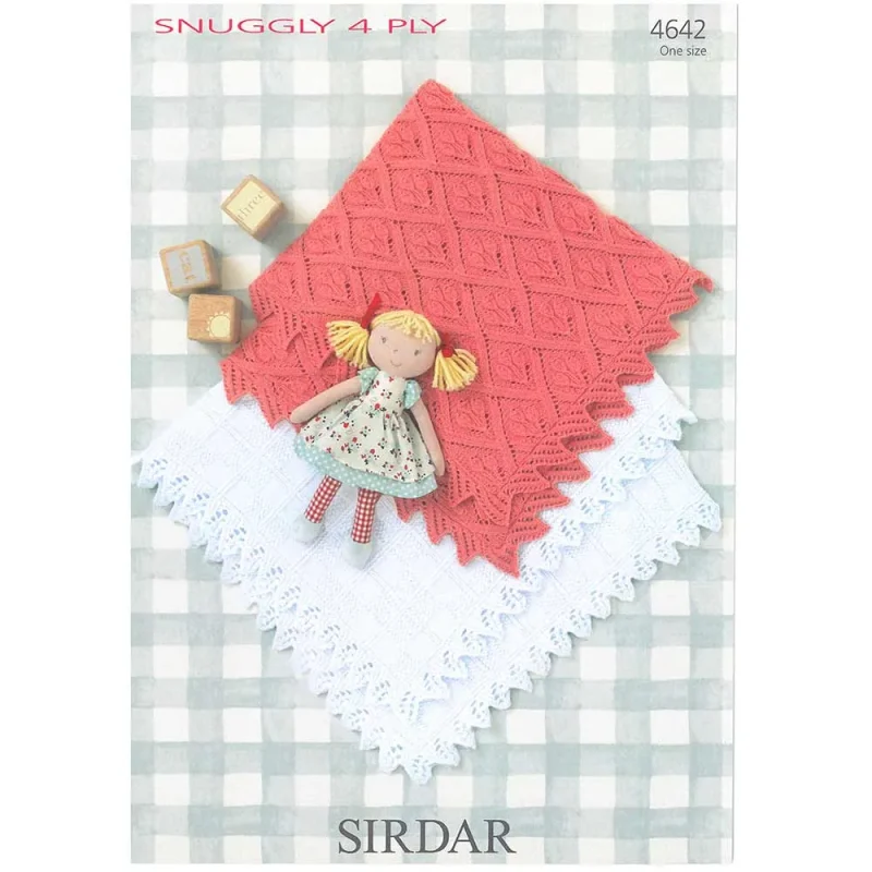 sirdar snuggly 4ply blanket patterns digital download