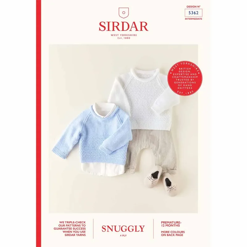 sirdar snuggly 4ply knit sweaters