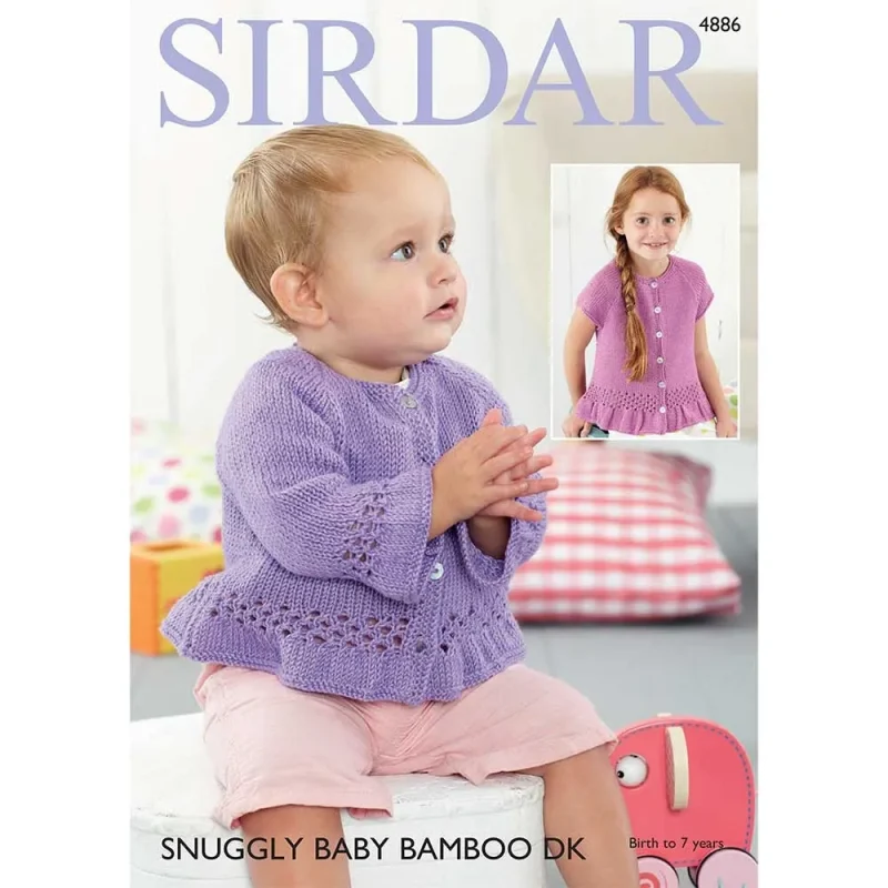 sirdar snuggly baby bamboo dk digital jacket pattern