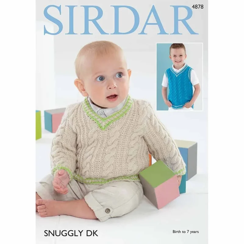 sirdar snuggly dk sweater tank top digital pattern