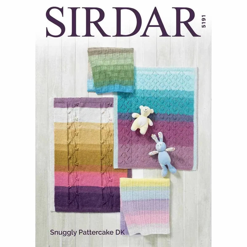 sirdar snuggly pattercake dk digital blanket pattern