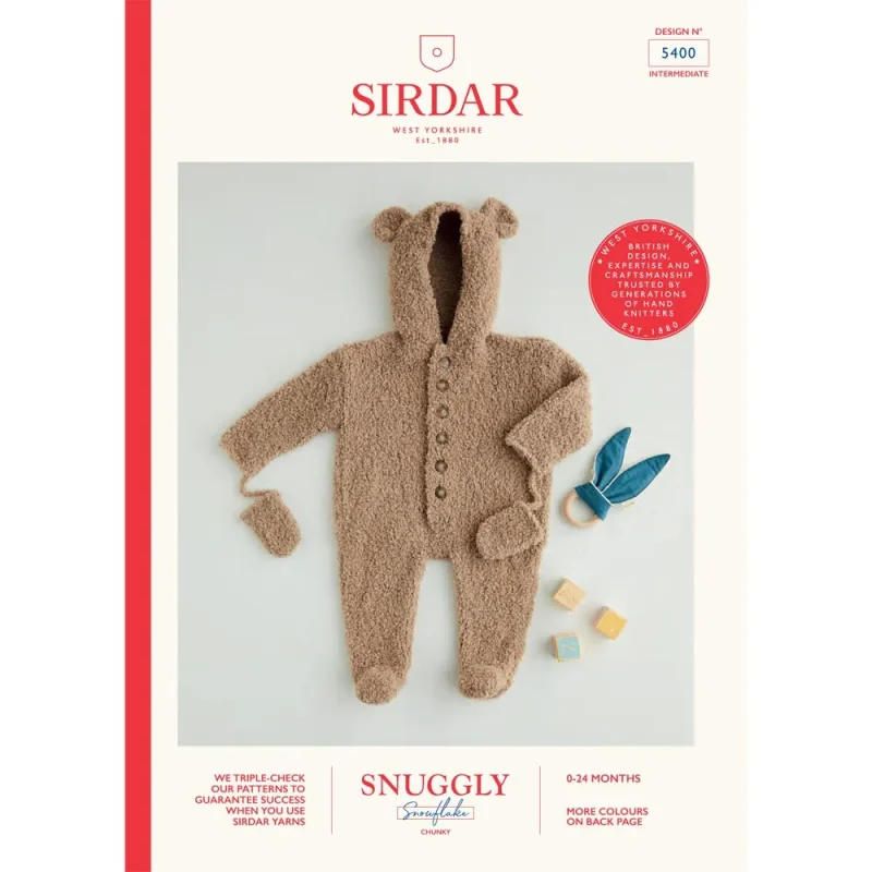 sirdar snuggly snowflake chunky digital knitting pattern 5400