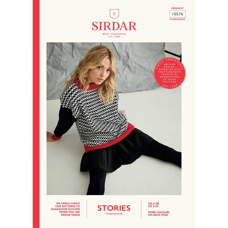 sirdar stories dk digital sweater pattern 10576