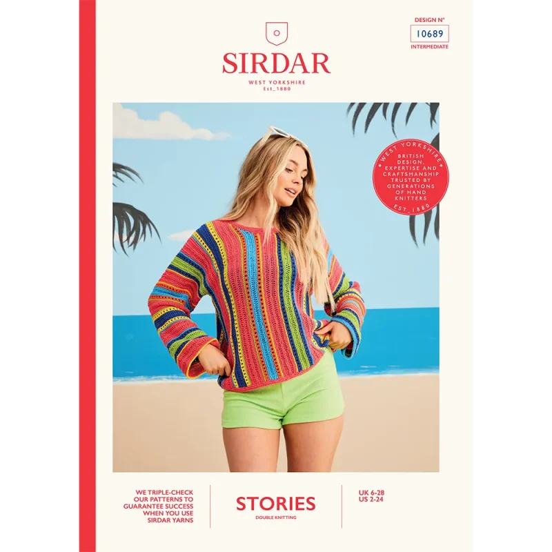 sirdar stories dk south beach sweater