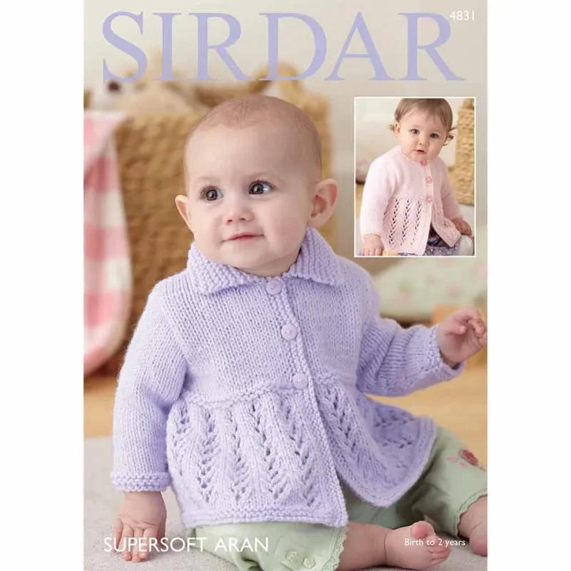 sirdar supersoft aran cardigan patterns digital edition