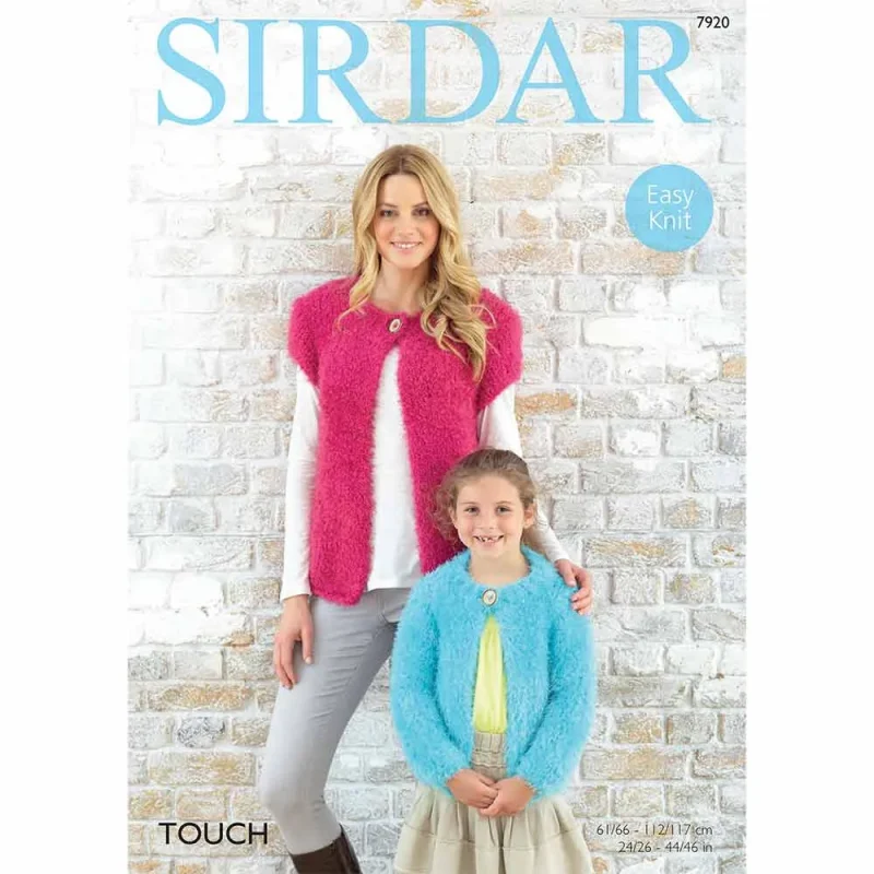 sirdar touch cardigans digital pattern