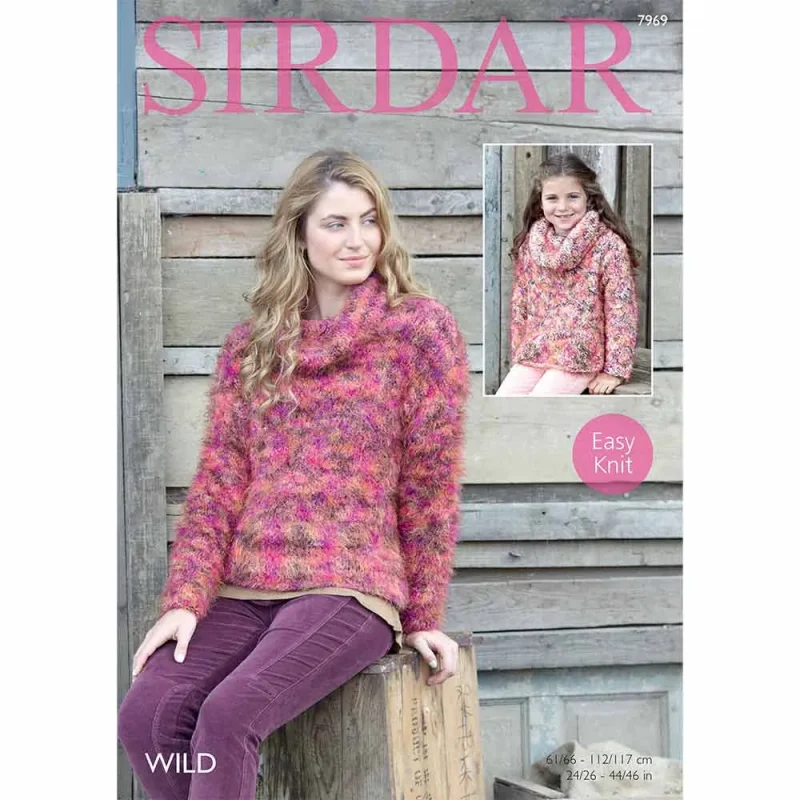 sirdar wild digital sweater pattern