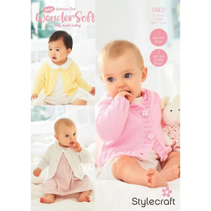 soft baby cardigans stylecraft wondersoft dk 9902 e pattern