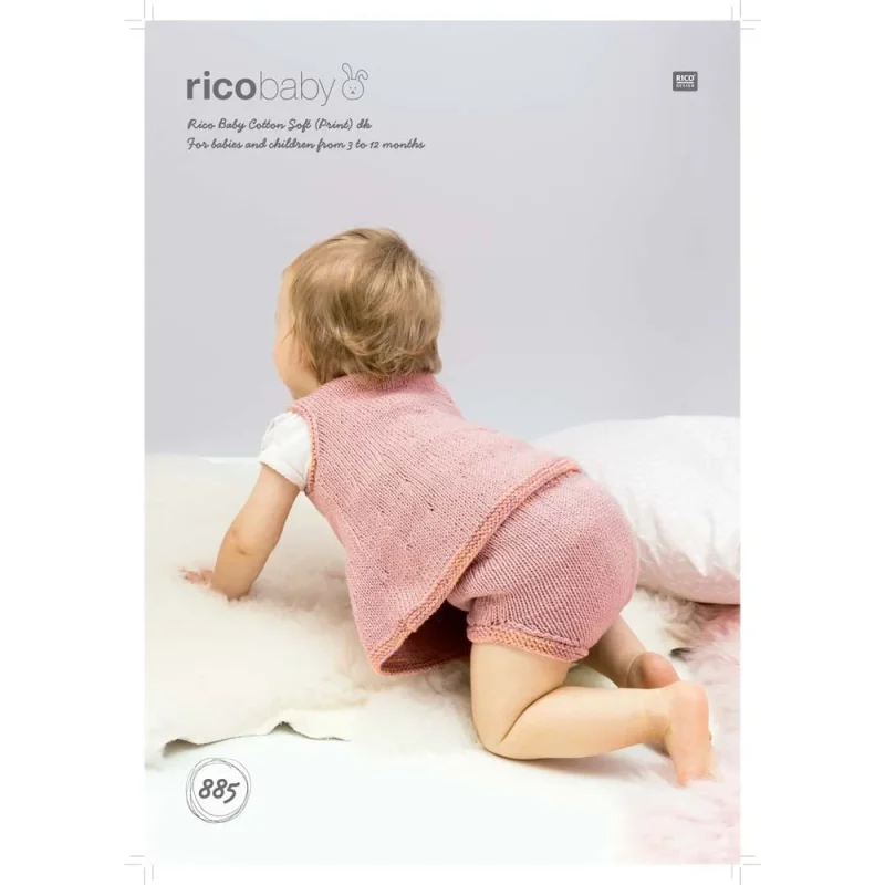 soft cotton rico baby dress panties set digital