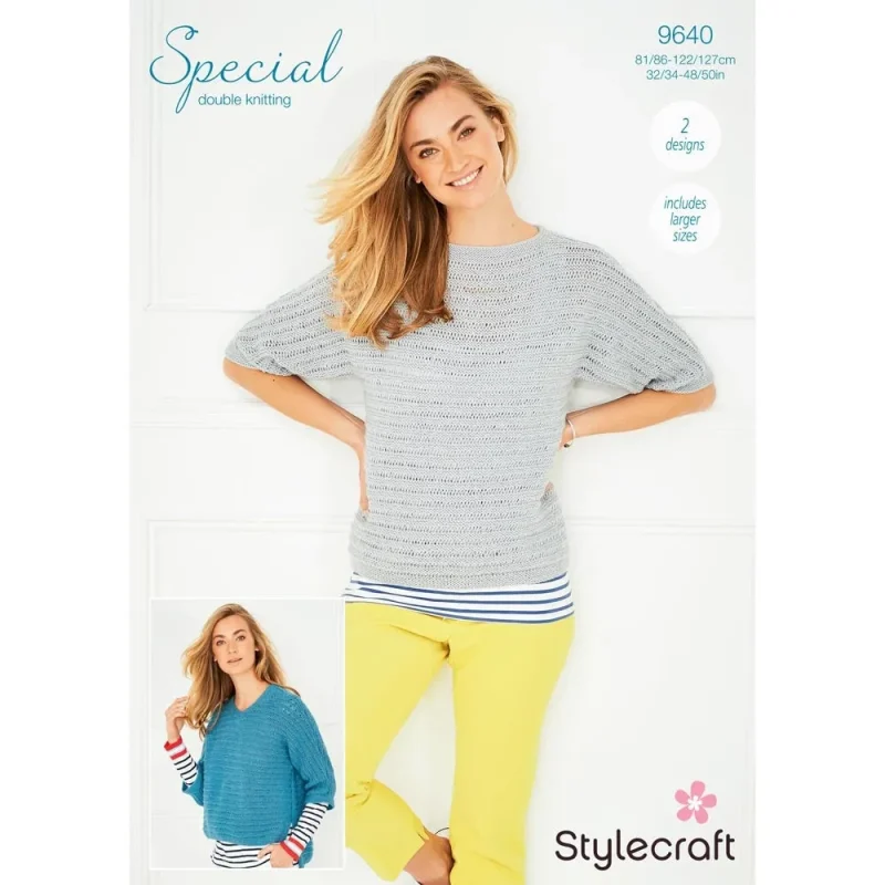 soft stylecraft dk sweaters for all