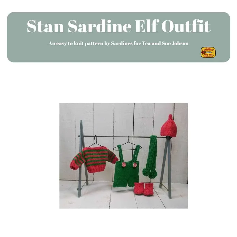 stan sardine elf outfit digital download for tea party