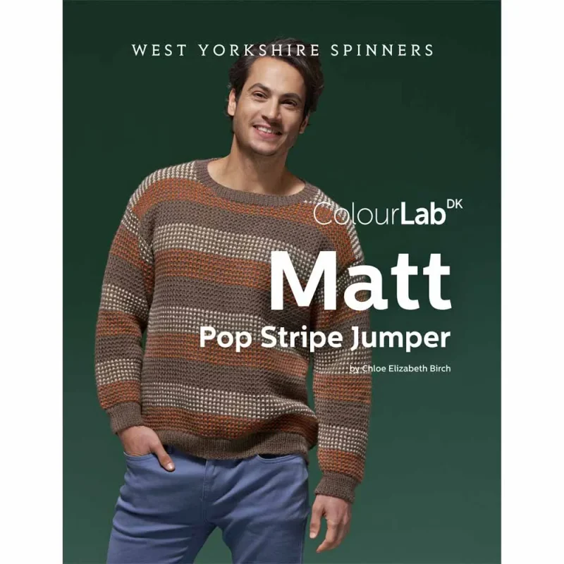 striped pop jumper by west yorkshire spinners colourlab digital version dpb0150