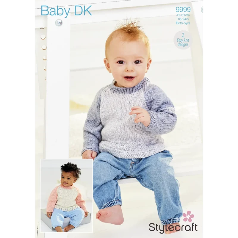 stylecraft baby sparkle dk digital sweaters 9999