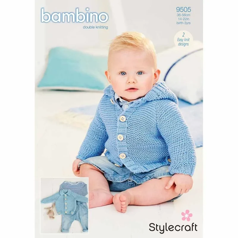 stylecraft bambino dk cardigans collection