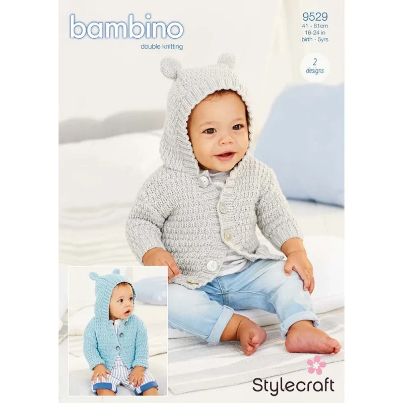 stylecraft bambino dk digital hoodies pattern