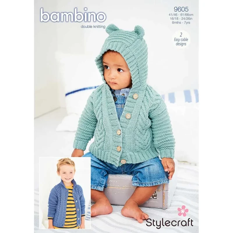 stylecraft bambino dk knit jackets