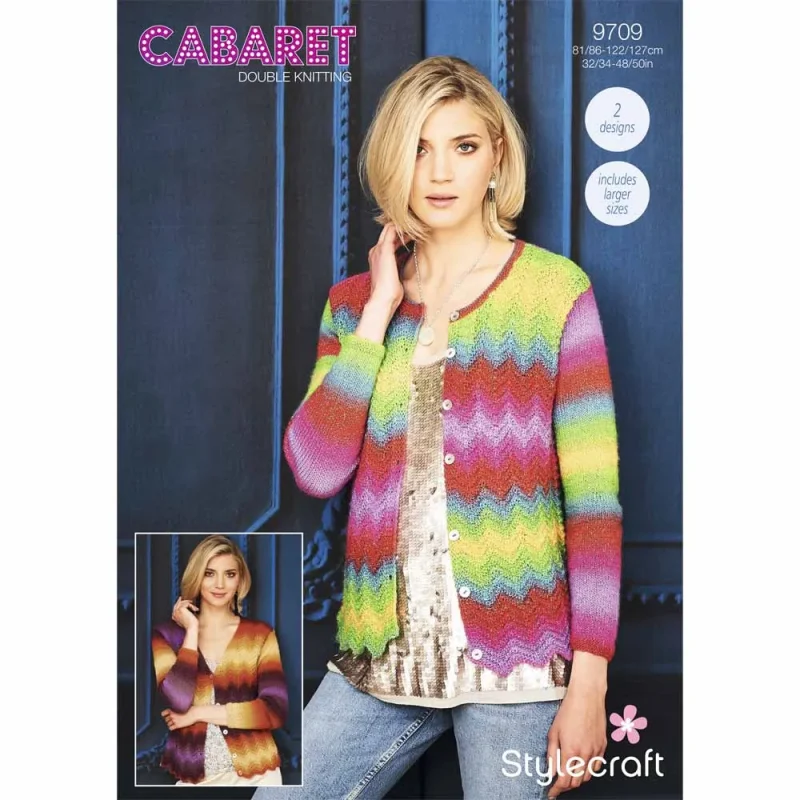 stylecraft cabaret dk cardigans for trendsetters