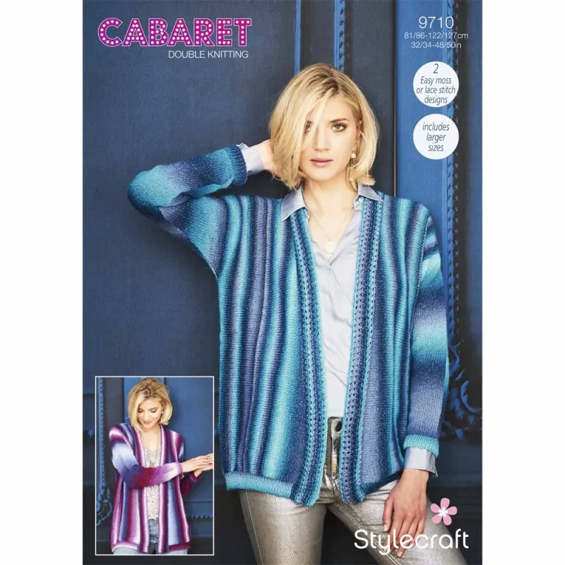 stylecraft cabaret dk cozy knit jackets