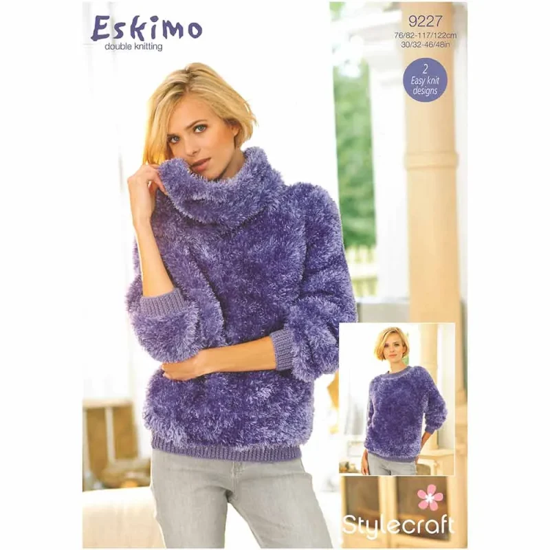 stylecraft eskimo special dk sweater snood set