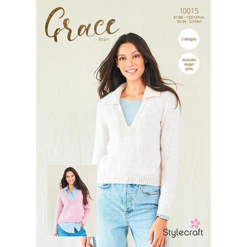 stylecraft grace aran sweaters