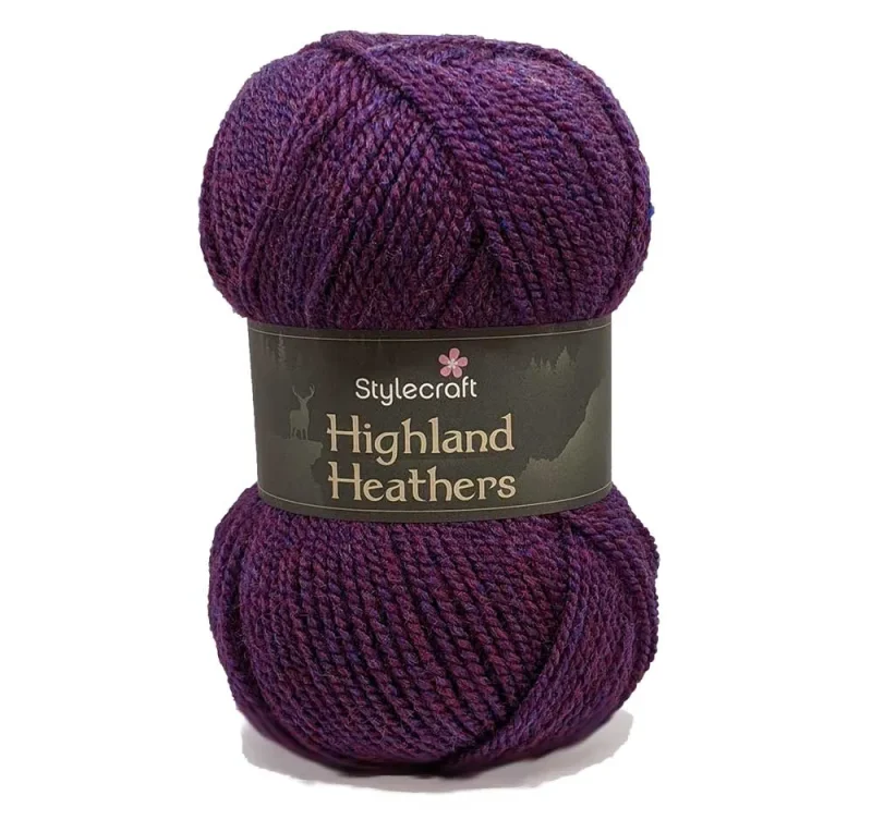 stylecraft highland heathers dk yarn