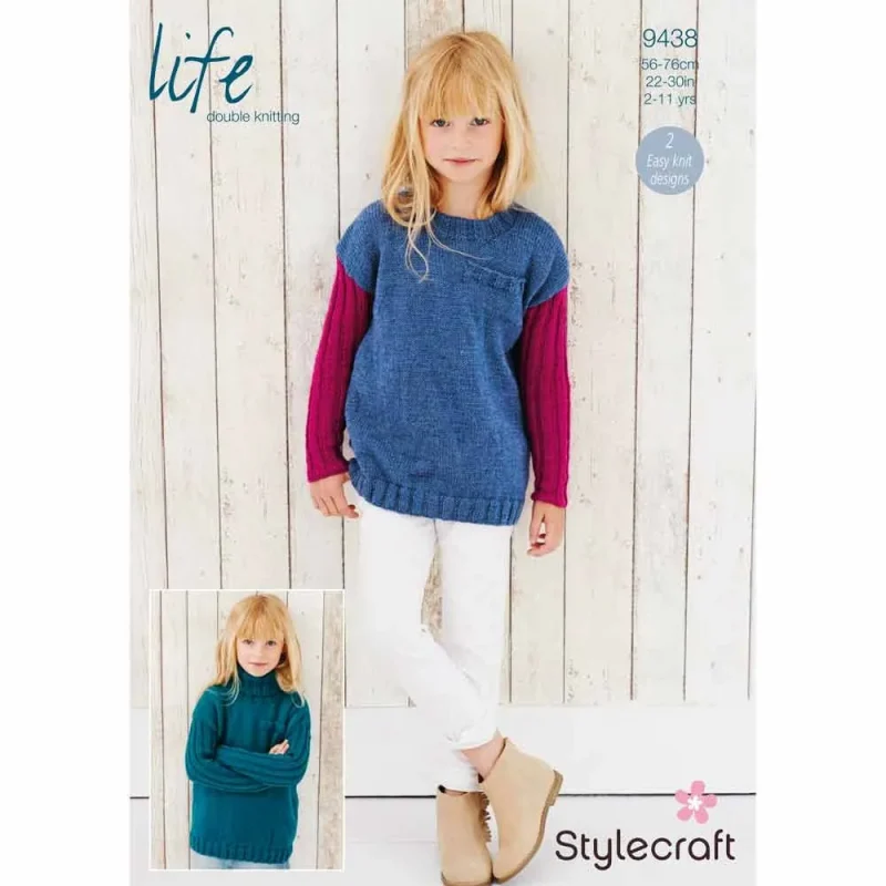 stylecraft life dk cozy sweaters