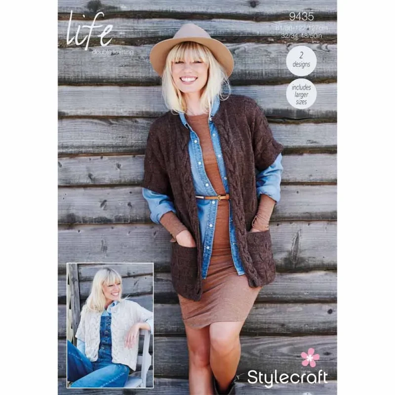 stylecraft life dk digital jacket patterns