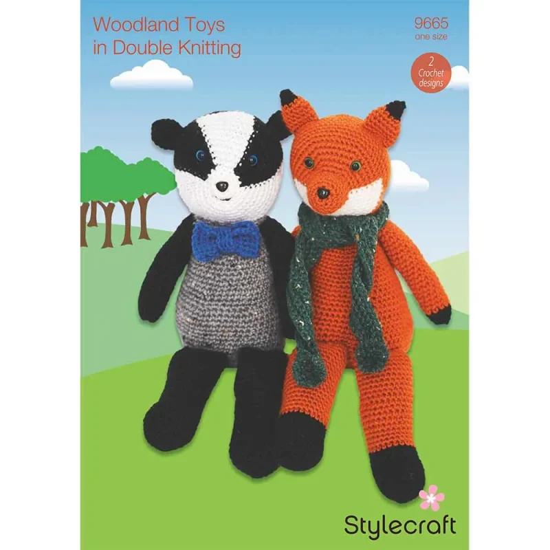 stylecraft life dk woodland toys by emma varnam