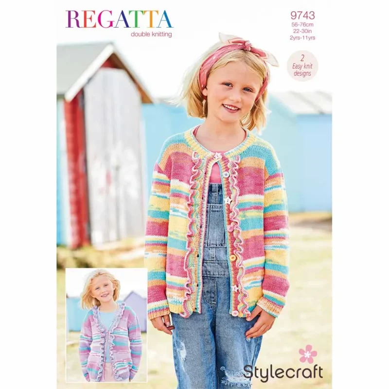 stylecraft regatta dk cardigans digital pattern