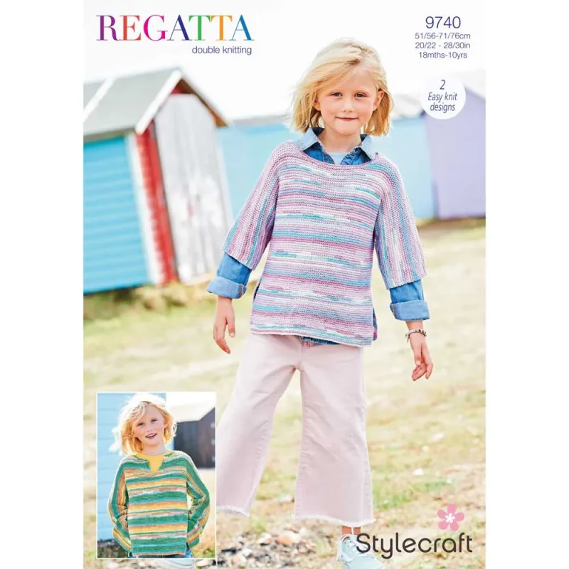 stylecraft regatta dk sweaters digital pattern