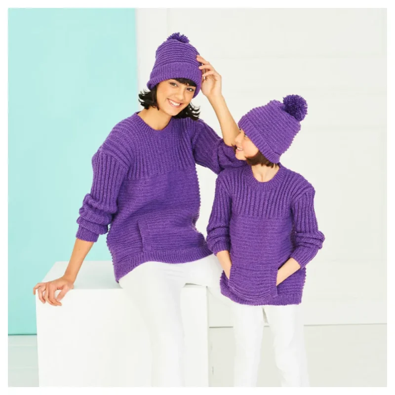 stylecraft special dk 9767 sweater hat set