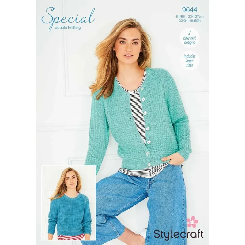 stylecraft special dk cardigan sweater pattern digital edition