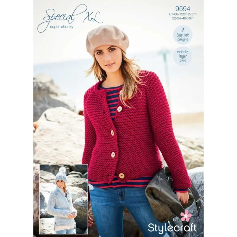 stylecraft special xl cardigans digital pattern