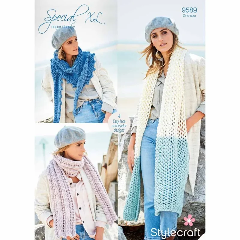 stylecraft special xl scarves shawls